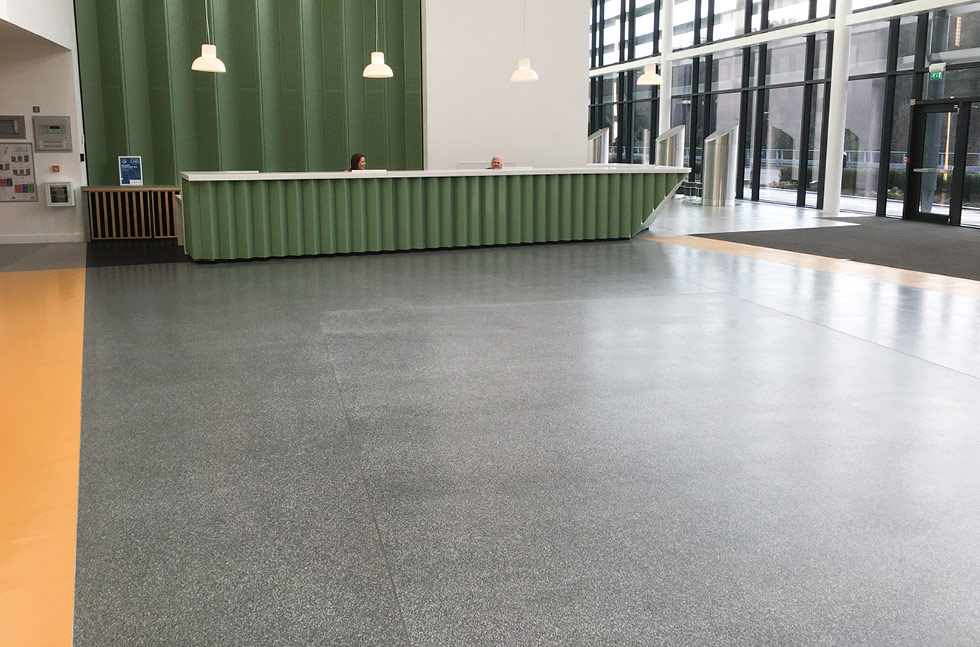 School flooring installation in North London classroom